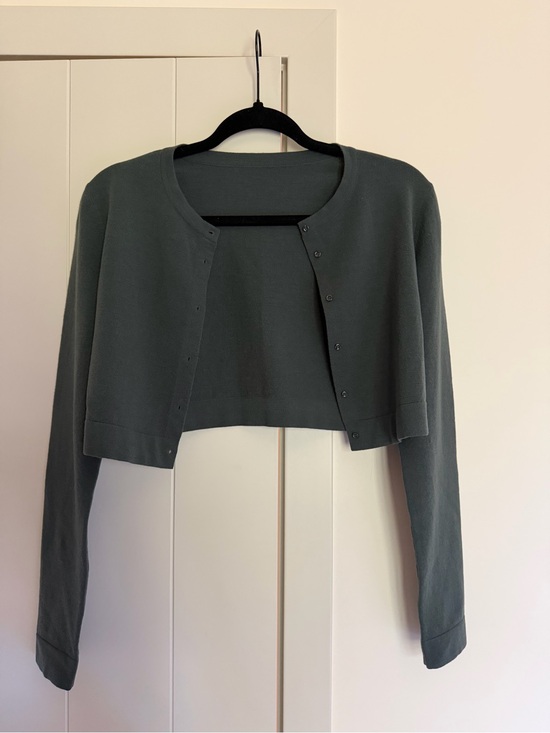 Alaia Sweaters - Alaia Signature Cropped Knit Cardigan